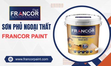 Ngôi nhà thêm đẹp với sơn phủ ngoại thất cao cấp từ FRANCOR PAINT
