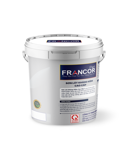 Francor Primer - Sơn lót nội ngoại thất kháng kiềm cao cấp