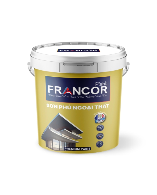 Francor Tough Shield - Sơn phủ ngoại thất 