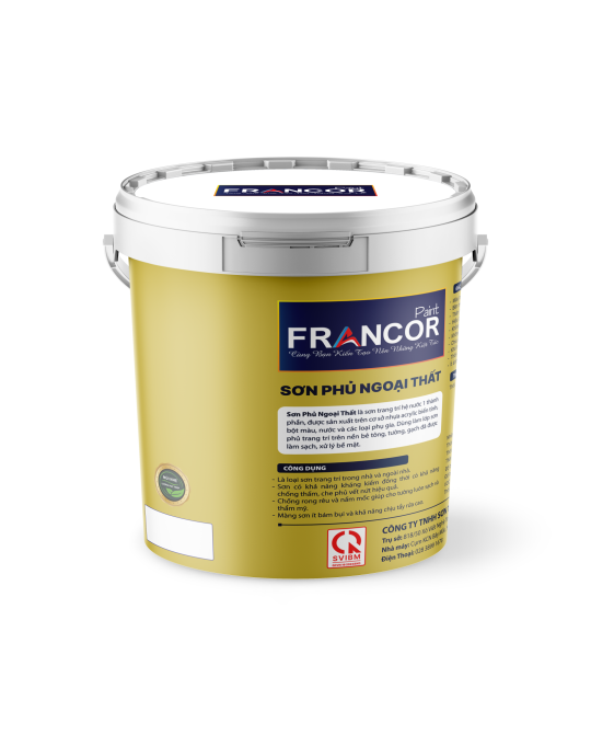 Francor Tough Shield - Sơn phủ ngoại thất 