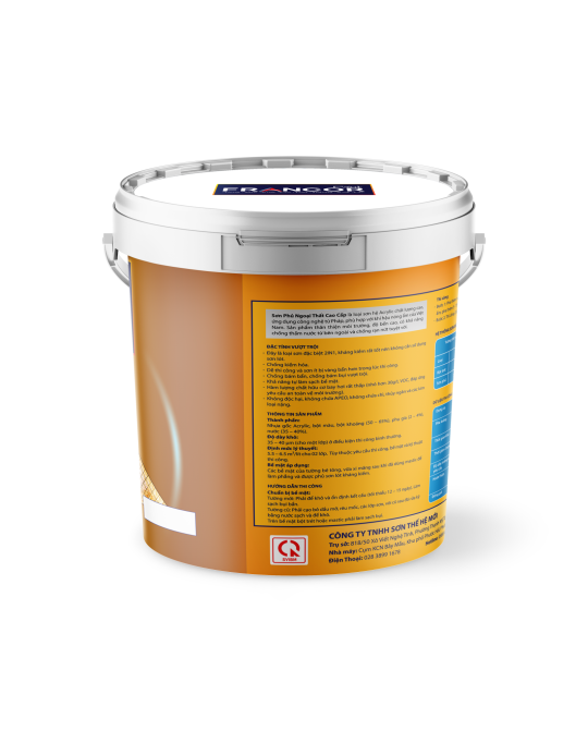 Francor High Shield - Sơn phủ ngoại thất cao cấp bóng