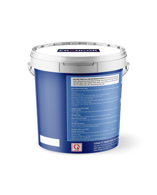 Francor SilkMatt - Sơn phủ nội thất cao cấp mờ
