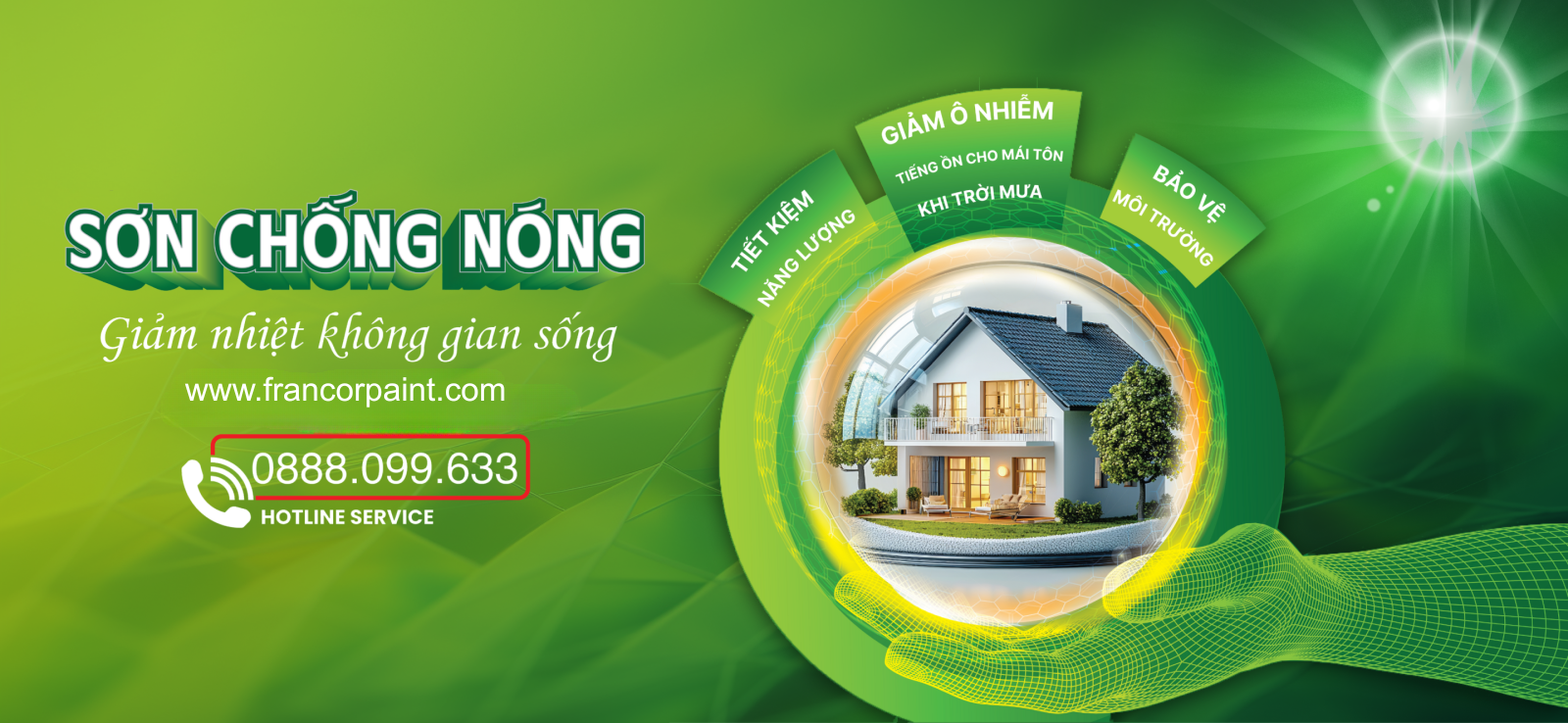 Sơn chống nóng thế hệ mới